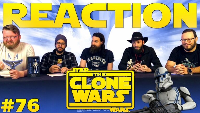 Star Wars The Clone Wars 076 4x9 Reaction