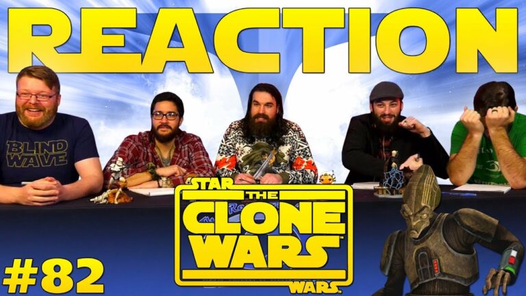 Star Wars The Clone Wars 082 4x15 Reaction