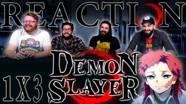 Demon Slayer 1x3 Reaction