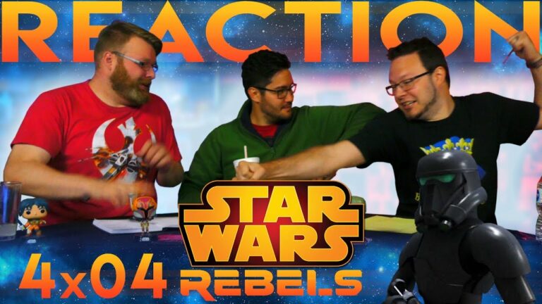 Star Wars Rebels 4x4 REACTION In the Name of the Rebellion Part 2